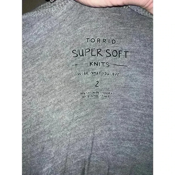 TORRID size 2 soft cardigan - Picture 3 of 9